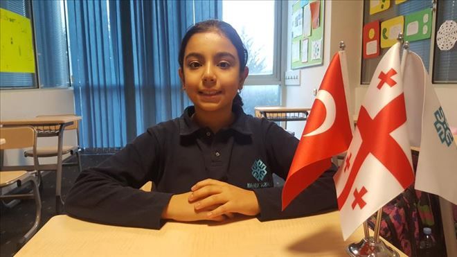 Tiflis´teki TMV okulunda Türkçe eğitime kavuştular