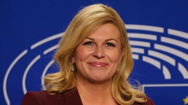 Hırvatistan Cumhurbaşkanı Kitarovic Türkiye´ye gelecek