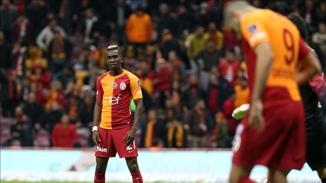 Galatasaray sahasında puan kaybetti