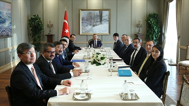Cumhurbaşkanı Yardımcısı Oktay, Türk Konseyi Diaspora Bakanlar Heyeti´ni kabul etti