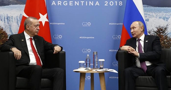Son Dakika´ Cumhurbaşkanı Erdoğan ile Rusya Lideri Putin´in Görüşmesi Başladı