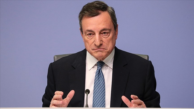 ECB Başkanı Draghi: Risk dengesi aşağı yönlü hareket ediyor
