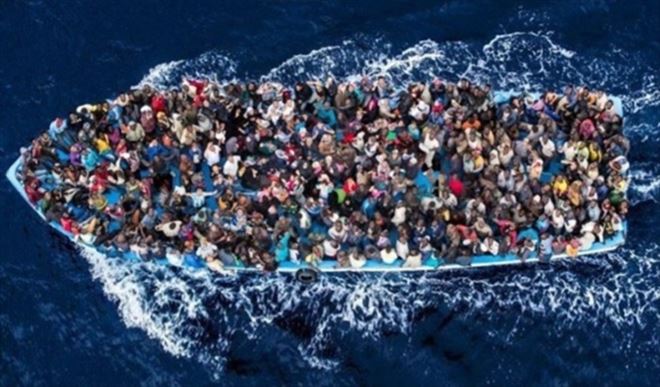 KKTC açıklarında mültecileri taşıyan tekne battı