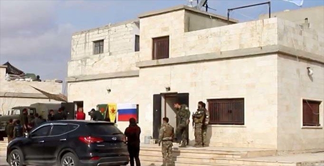 Rus ordusu, Münbiç´te YPG ile ortak devriye yapıyor