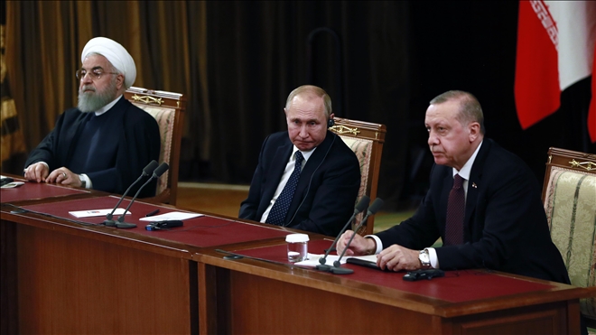 Türkiye-Rusya-İran´dan ortak açıklama