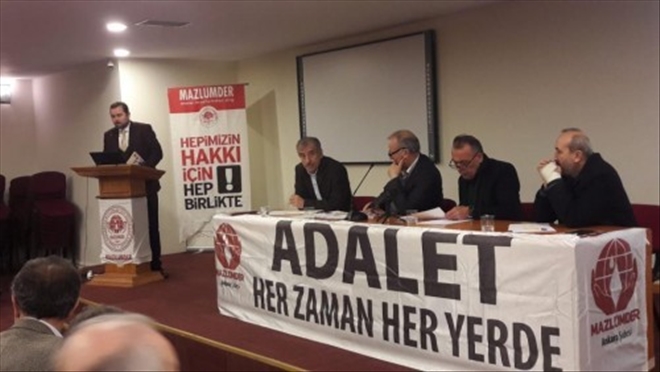MAZLUMDER Ankara Şubesi 10. Dönem olağan genel kurulu gerçekleştirildi