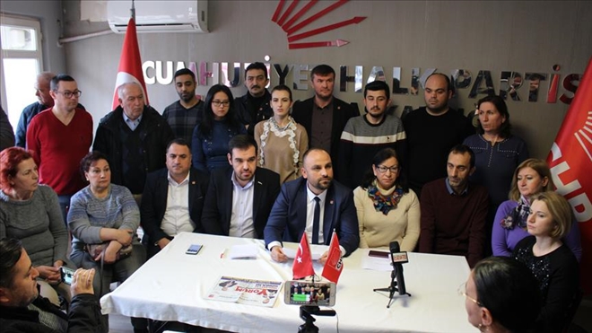 CHP Çorlu İlçe Yönetim Kurulu istifa etti