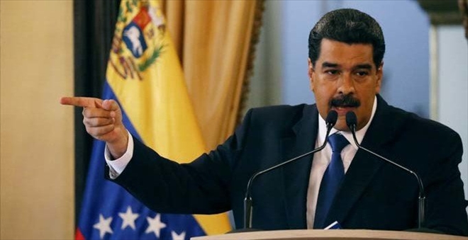 Maduro: ABD gözlerini Venezuela halkının zenginliklerine dikmiş