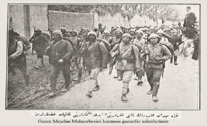 Osmanlı Ordusu İngilizleri Gazze´den püskürttü(26 Mart 1917)