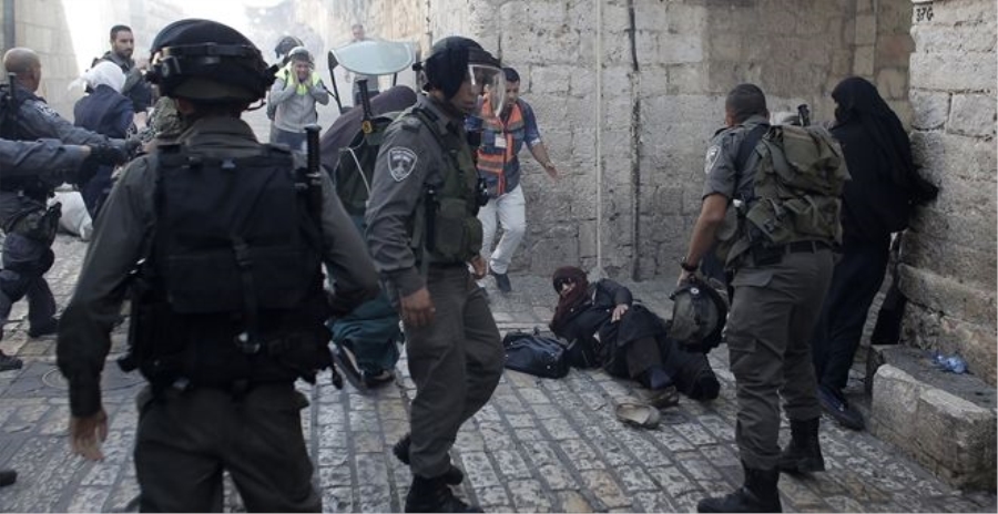 Siyonist İsrail 19 Filistinliyi gözaltına aldı!