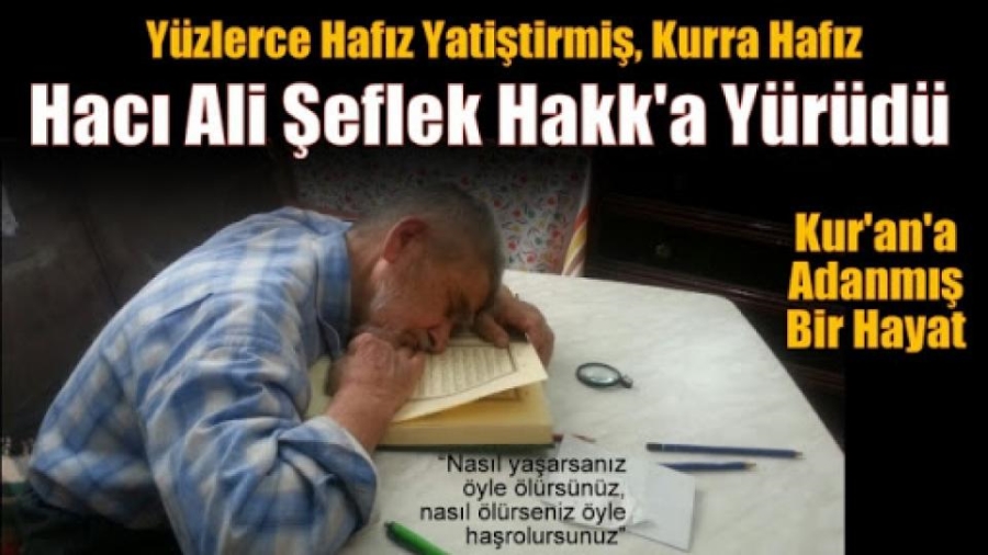 Mehmet Ali Şeflek Hoca Kur