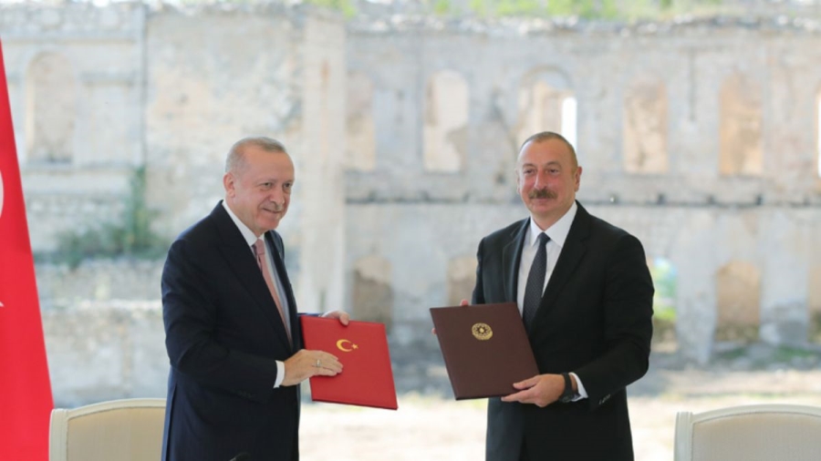 Erdoğan ile Aliyev 