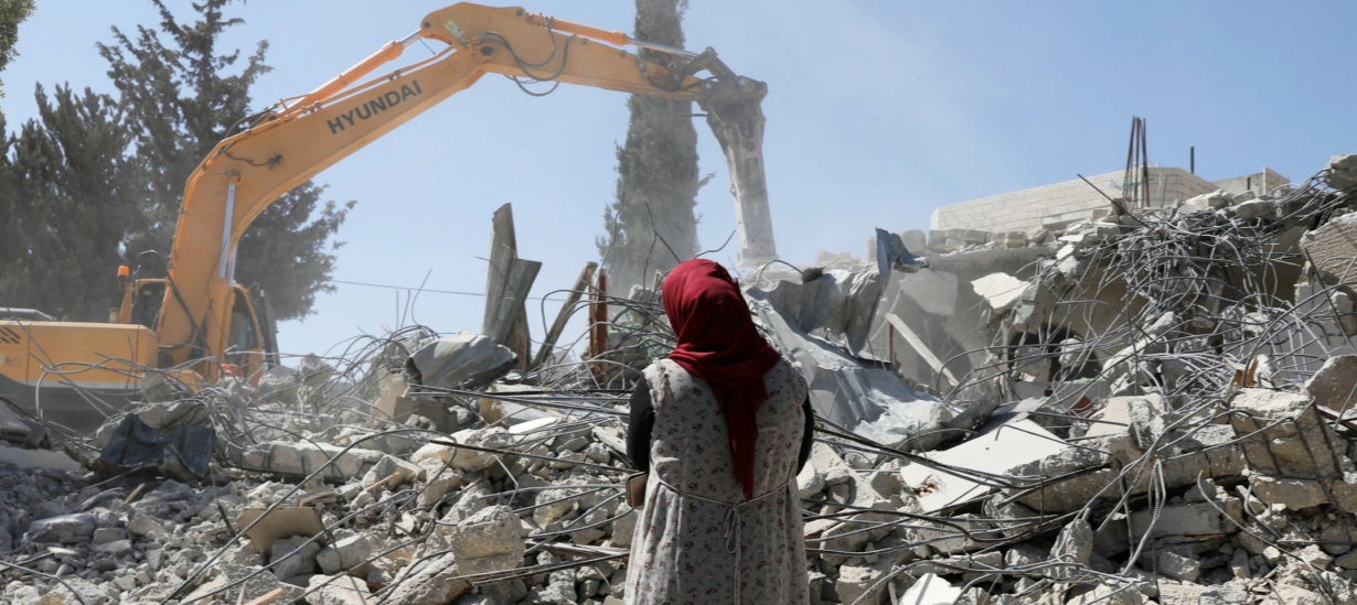 Siyonist Rejim, Filistinlilerin Evlerini Yıkmaya Devam Ediyor