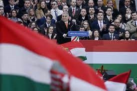 Macaristan’da Orban’ın barış mitingi: ‘Sol, Macaristan’ı Ukrayna’nın yanında savaşa sokmak istiyor’