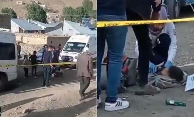 Van’da göçmen minibüsüne ateş edildi: 1 çocuk öldü!