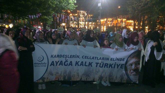 TÜRKİYENİN HER YERİNDE PROTESTO