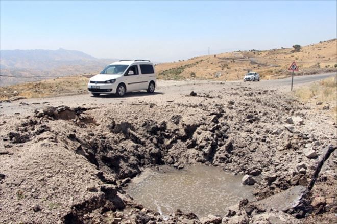 Askeri araca bombalı saldırı