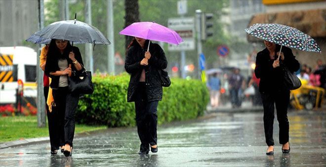 Meteoroloji´den sağanak uyarısı