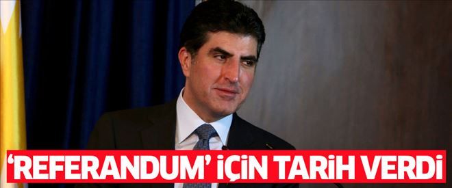 Barzani bağımsızlık referandumu için tarih verdi