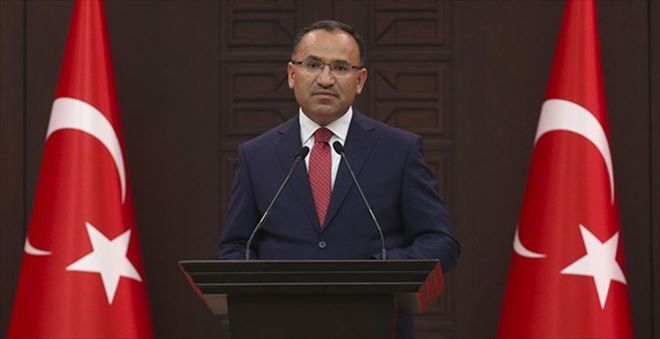 Hükümet Sözcüsü Bekir Bozdağ: Operasyon uluslararası hukuka uygun