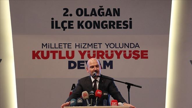 İÇİŞLERİ BAKANI SOYLU: DÜNYANIN EN MEŞRU HAREKATINI GERÇEKLEŞTİRİYORUZ