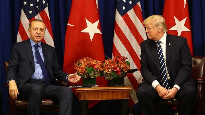 ERDOĞAN İLE TRUMP TELEFONLA GÖRÜŞTÜ