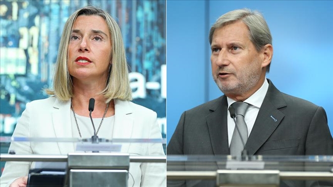 AB Temsilcisi Mogherini ve Hahn Türkiye´ye Gelecek