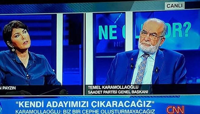 TEMEL KARAMOLLAOĞLU´NDAN İLKER BAŞBUĞ AÇIKLAMASI: HERHALDE CUMHURBAŞKANI YANLIŞ BİLGİLENDİRİLDİ