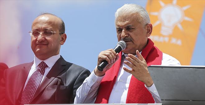 BAŞBAKAN YILDIRIM: MİLLET İTTİFAKI´NIN GİZLİ ORTAĞI HDP, PKK´DIR