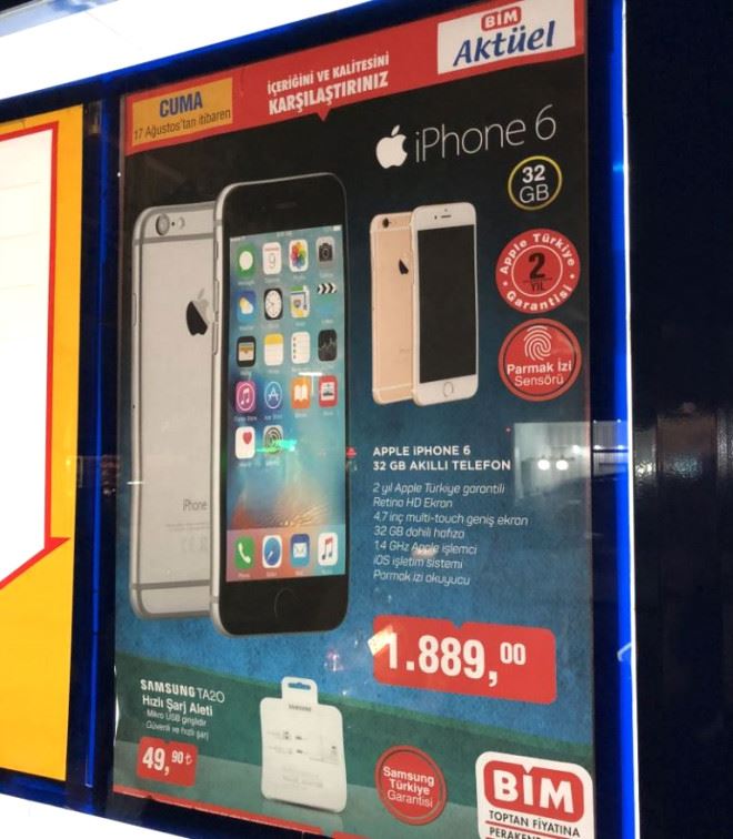  BİM IPHONE 6 SATIŞINI DURDURDU!   