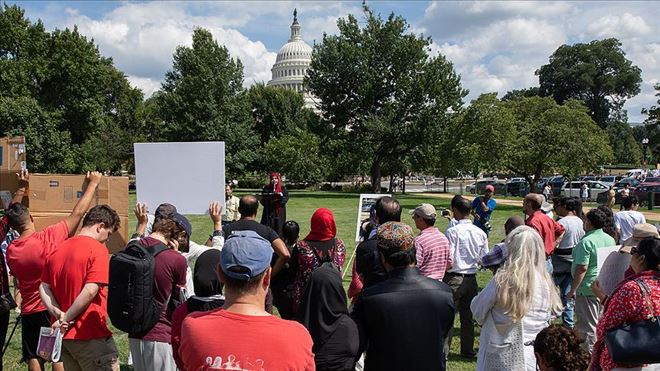 Washington´da Arakan protestosu