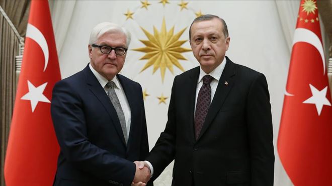 Cumhurbaşkanı Erdoğan ile Steinmeier telefonda görüştü