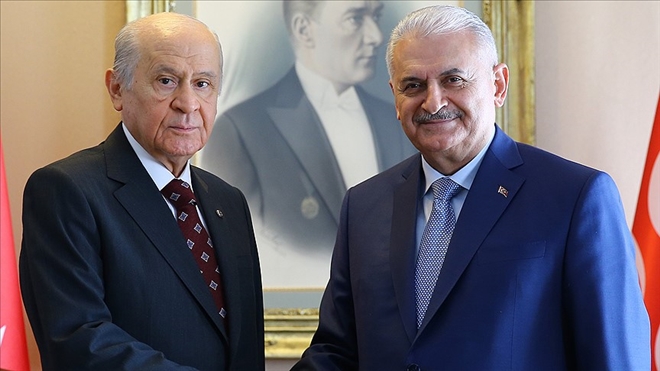 MHP Genel Başkanı Bahçeli´den Yıldırım´a tebrik