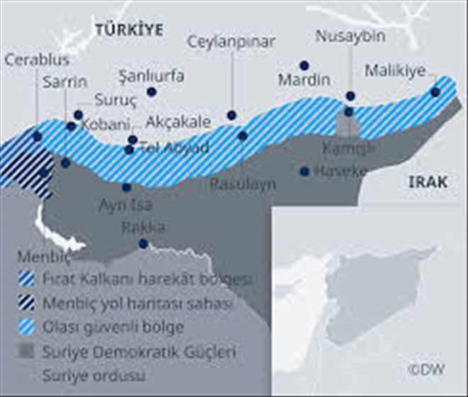 Güvenli bölge için 3 plan