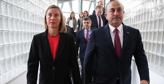 Bakan Çavuşoğlu´ndan AB ile Suriye görüşmesi