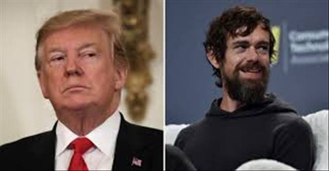 Trump, Twitter CEO´su Dorsey ile görüştü