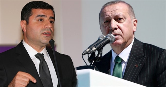 Demirtaş´tan Erdoğan´a önemli çağrı: Bir adım atarsa biz kendisine on adım atarız