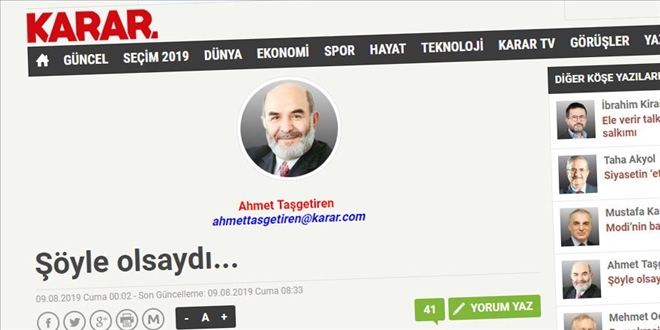 Şöyle Olsaydı?