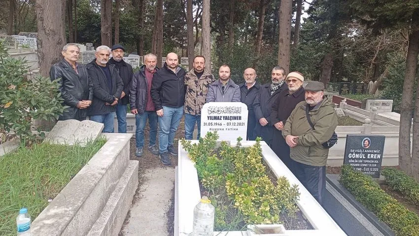 Yılmaz Yalçıner, vefatının yıldönümünde mezarı başında anıldı