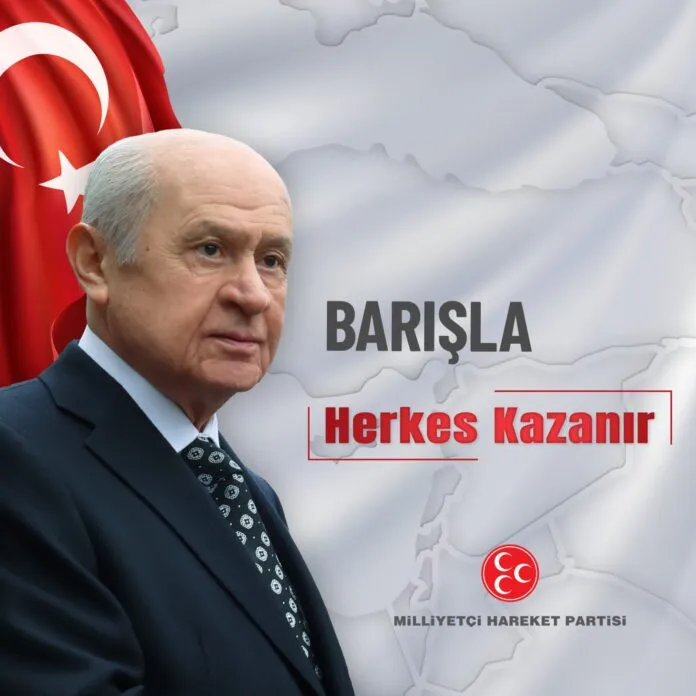 MHP’den yeni kampanya: “Barışla herkes kazanır”