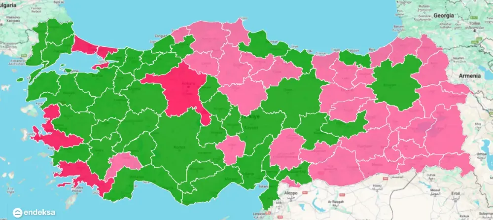 Türkiye’de sosyoekonomik seviyesi en yüksek iller: Sadece 5 şehir A grubunda